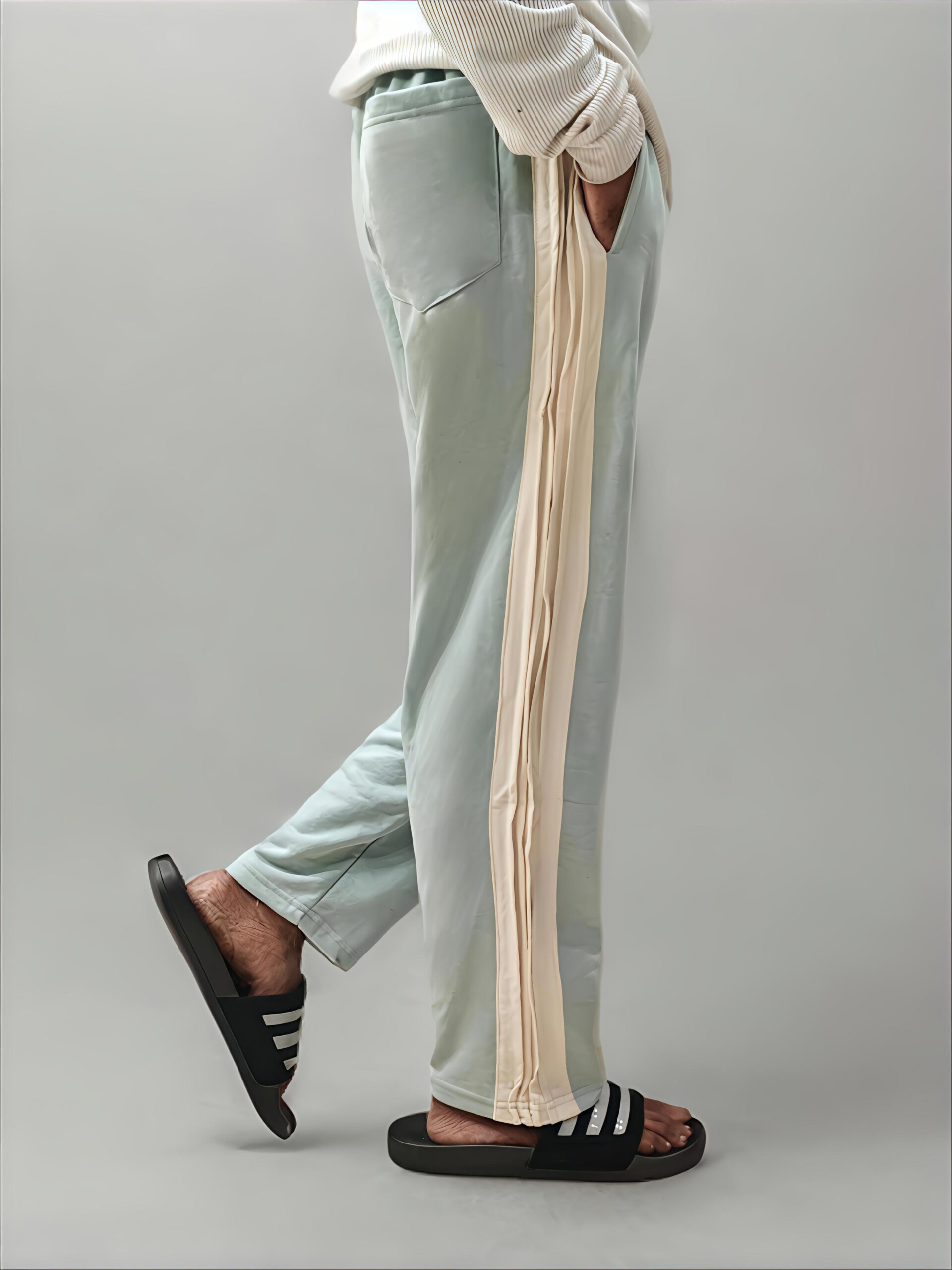 TRENDY BAGGY TWISTED TROUSER