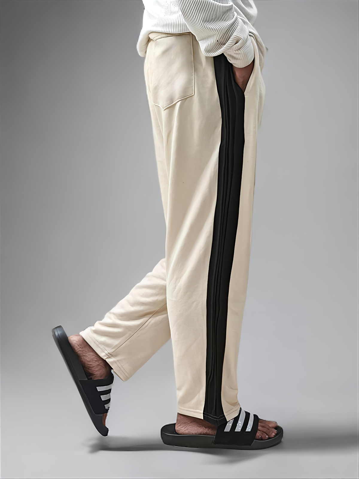 TRENDY BAGGY TWISTED TROUSER