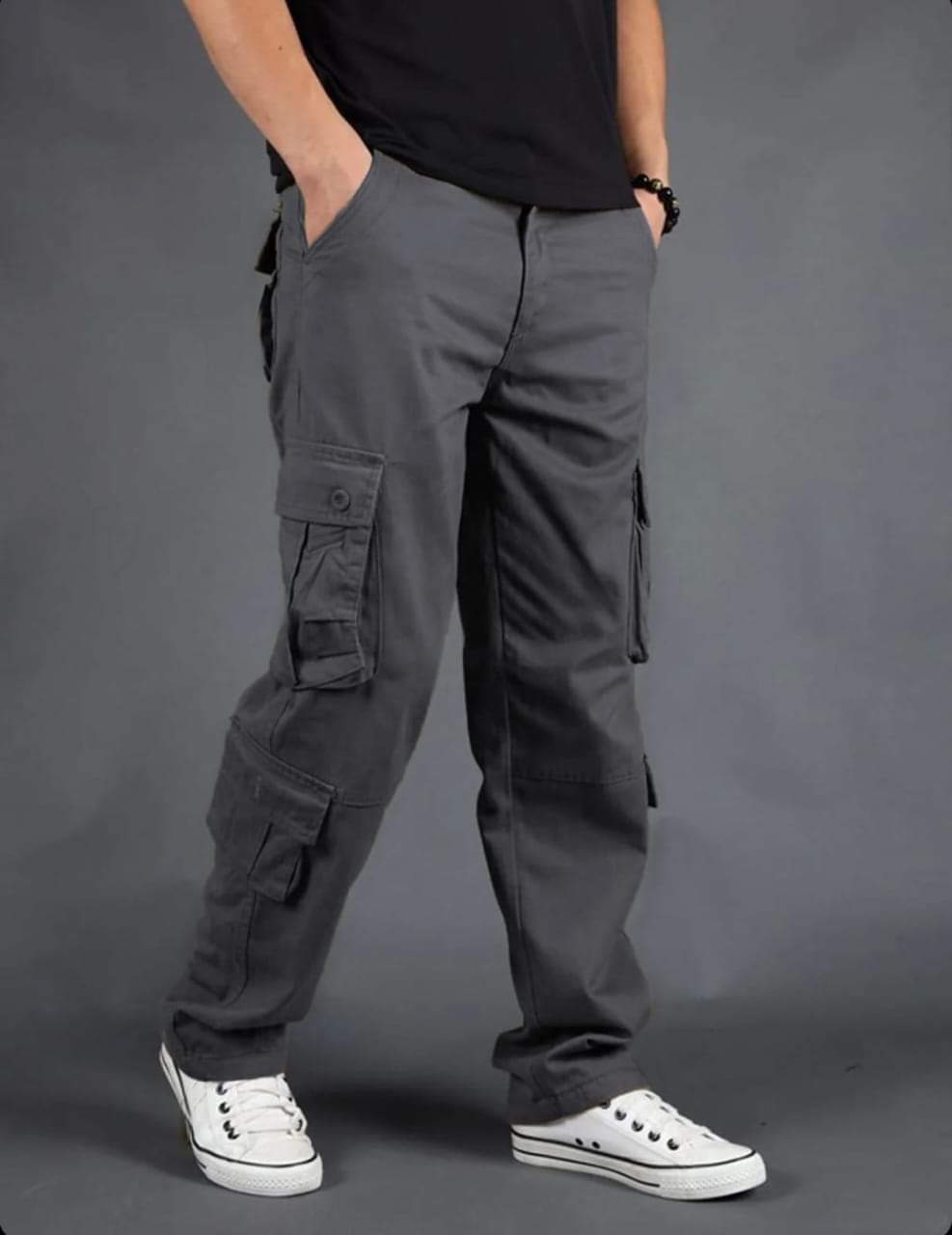 8 POCKET CARGO DUSK GREY