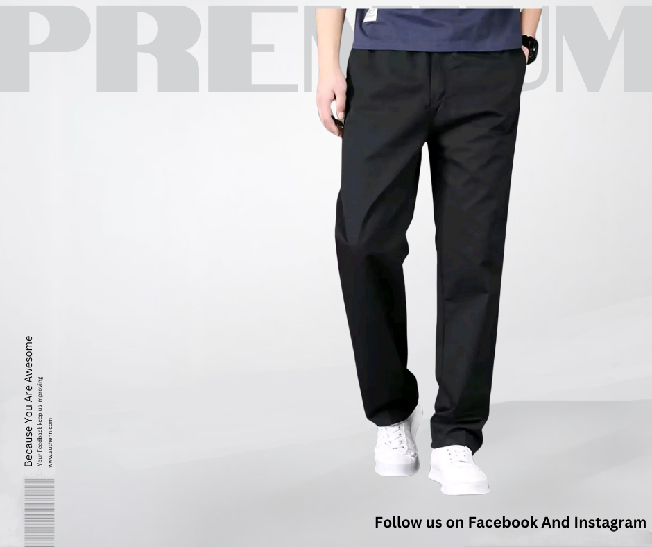 FORMAL PANTS Pristine Black