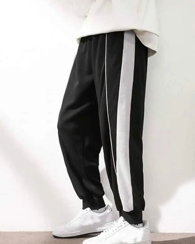 Joggers Black-white