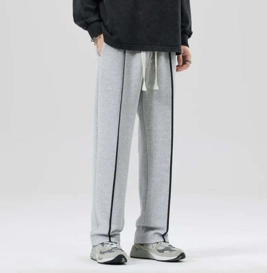 1 Stripe Light Ash Regular Fit