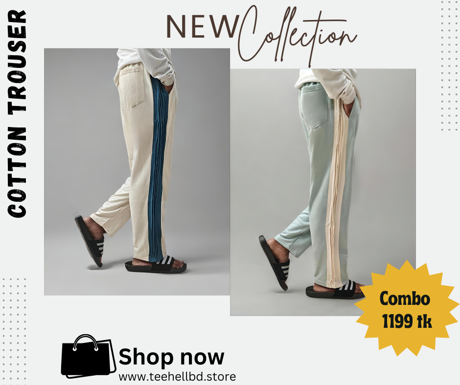 TRENDY BAGGY TWISTED TROUSER COMBO