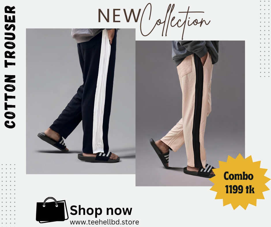 TRENDY BAGGY TWISTED TROUSER COMBO