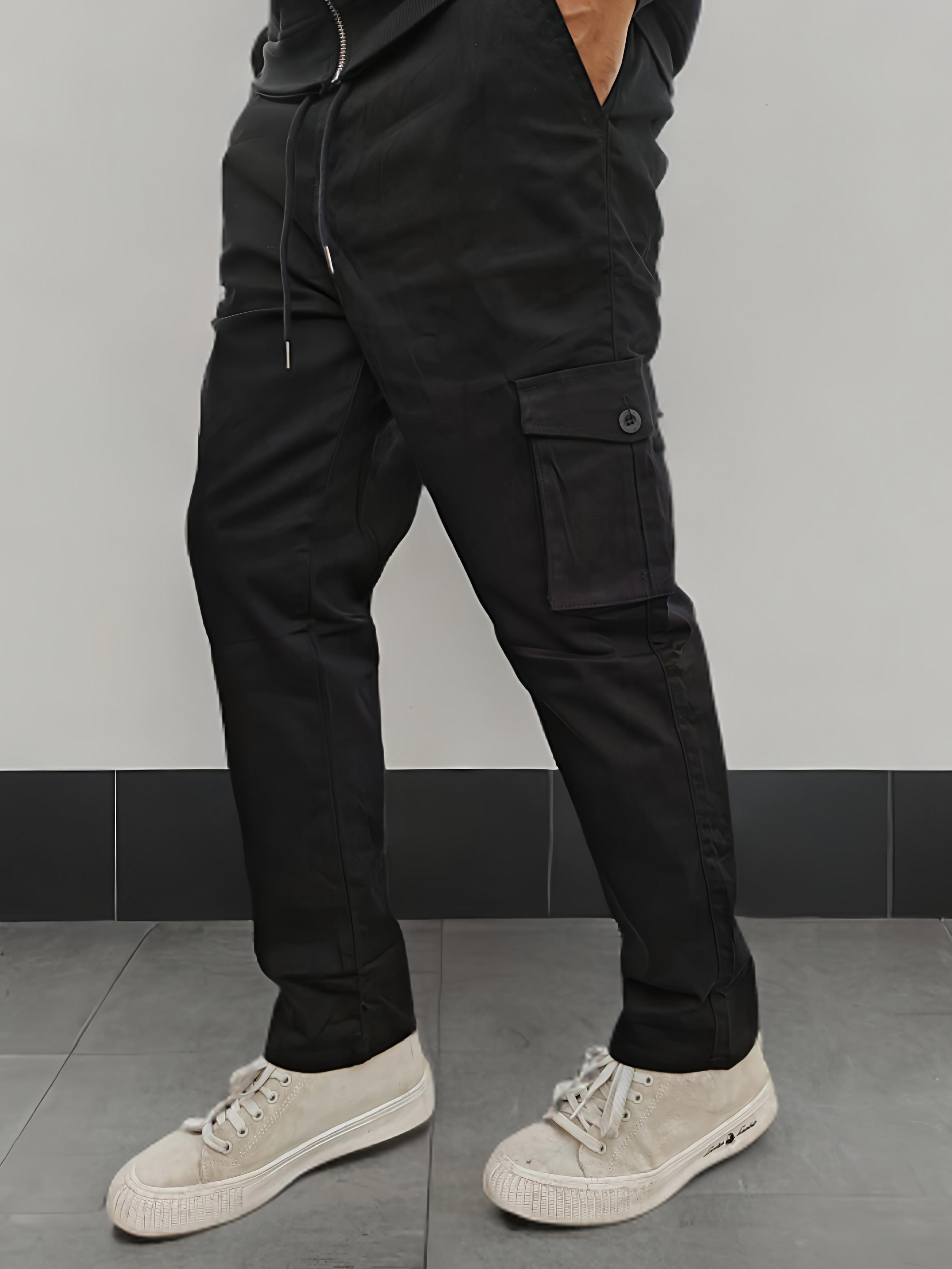 FITA CARGO 6 POCKET PANTS ( MIDNIGHT BLACK )