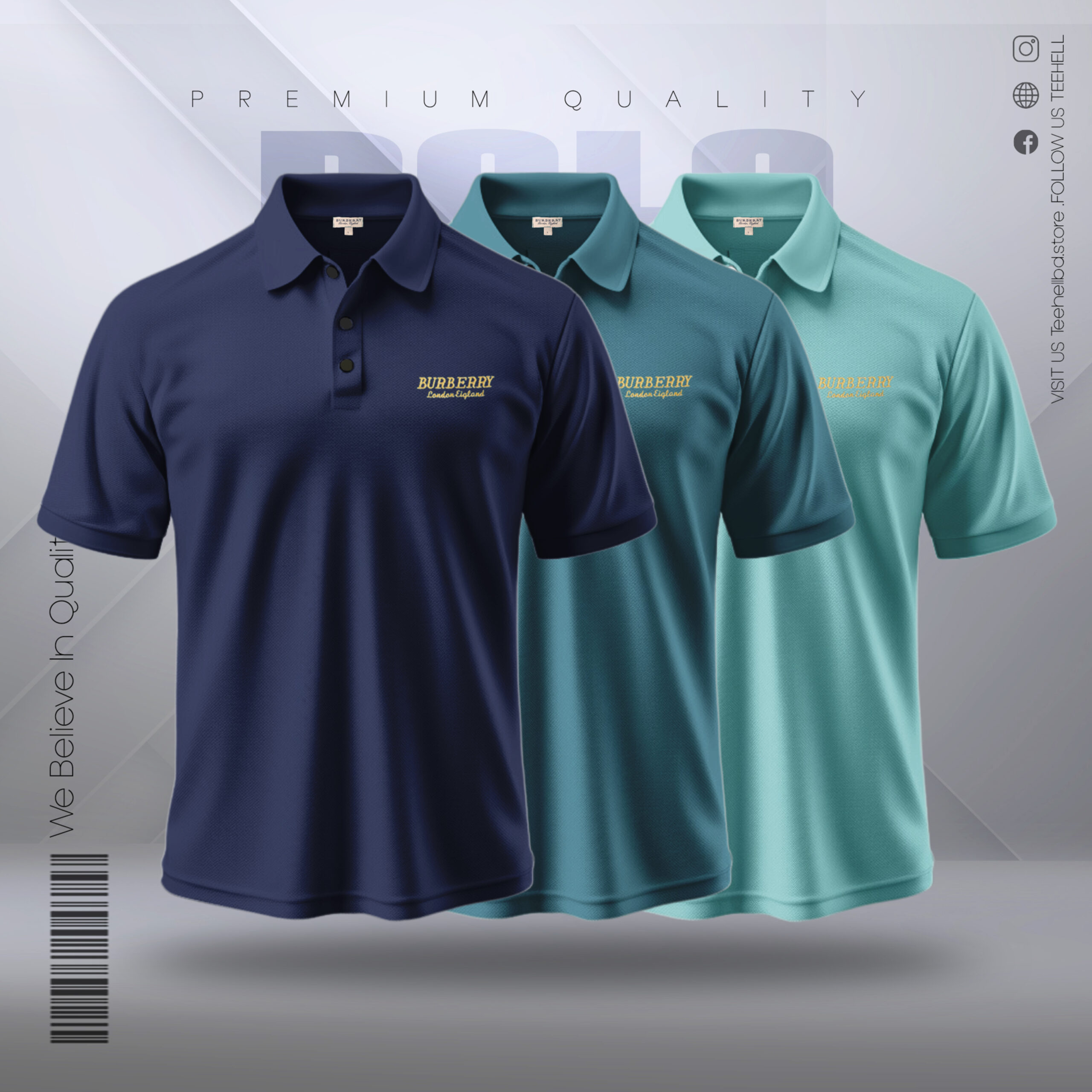 COMBO 3pcs POLO-Shirt