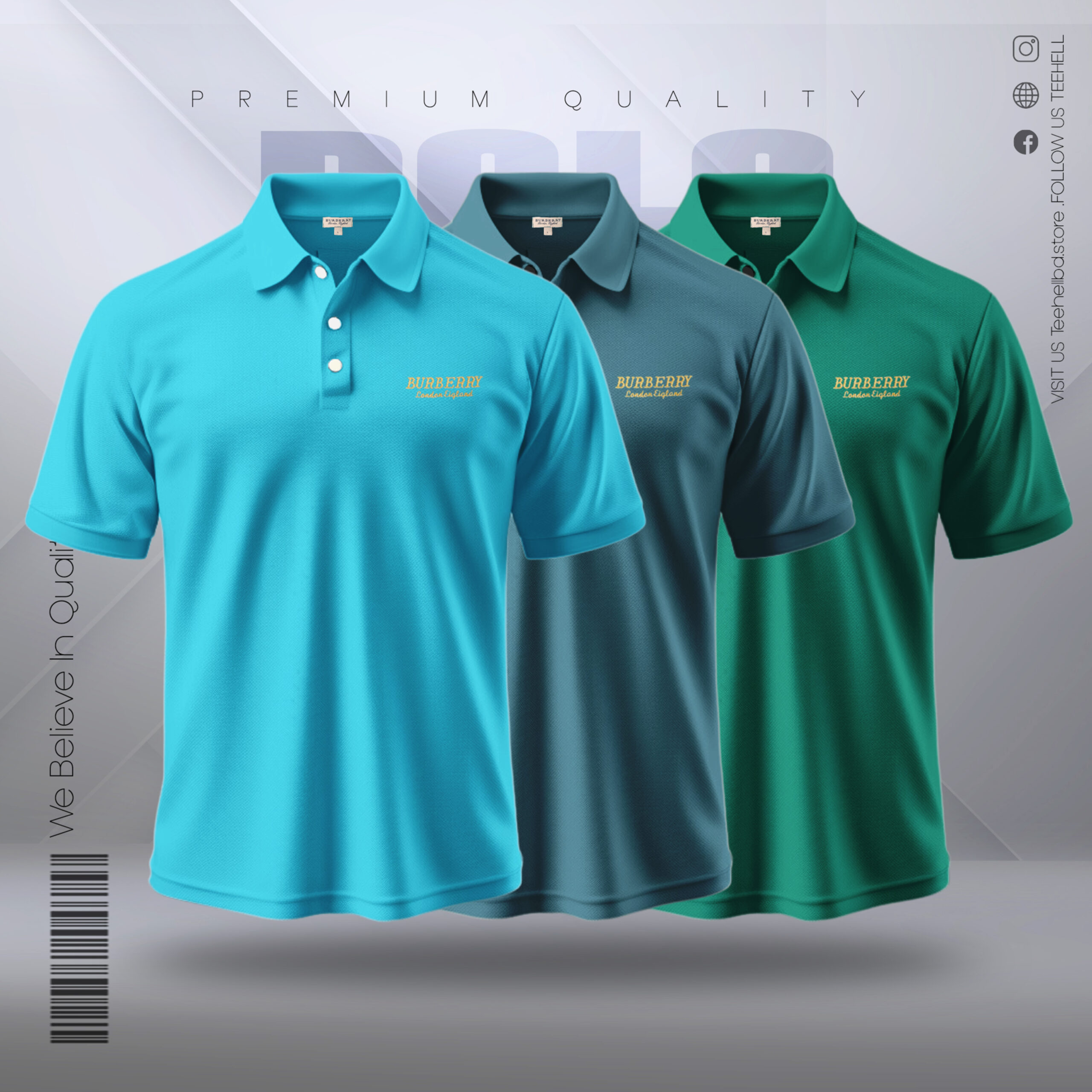 COMBO 3pcs POLO-Shirt