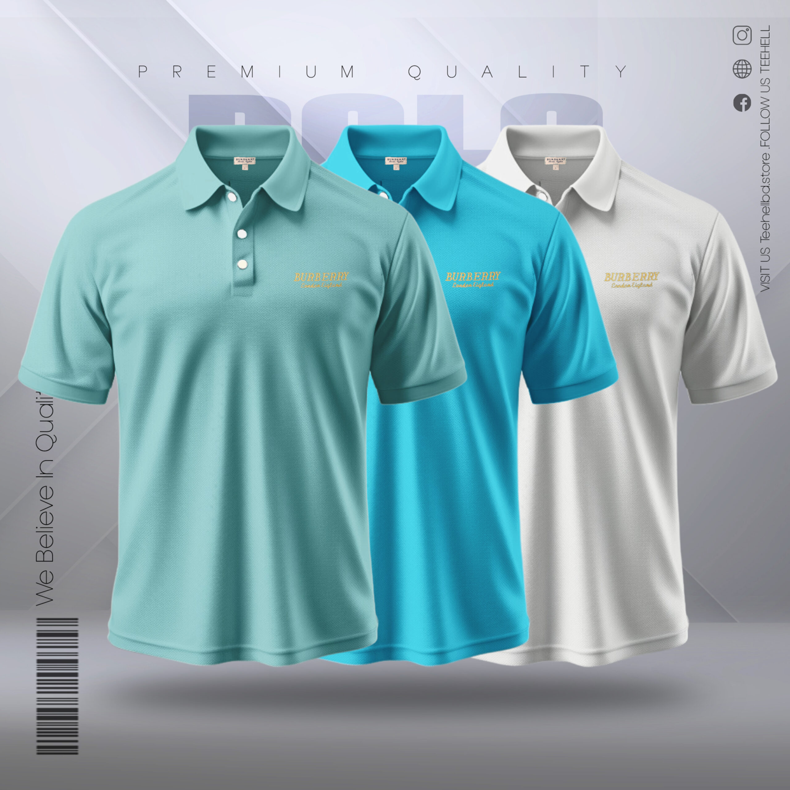 COMBO 3pcs POLO-Shirt